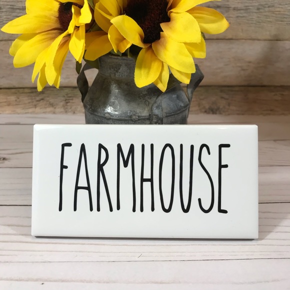 Farmhouse Decorative Tile Sign 3” x 6” - Picture 6 of 8